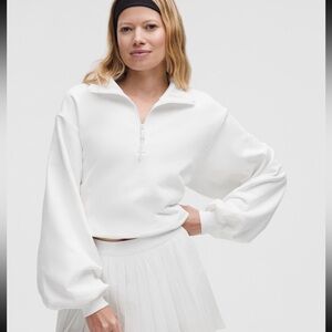 Lululemon cotton terry half zip